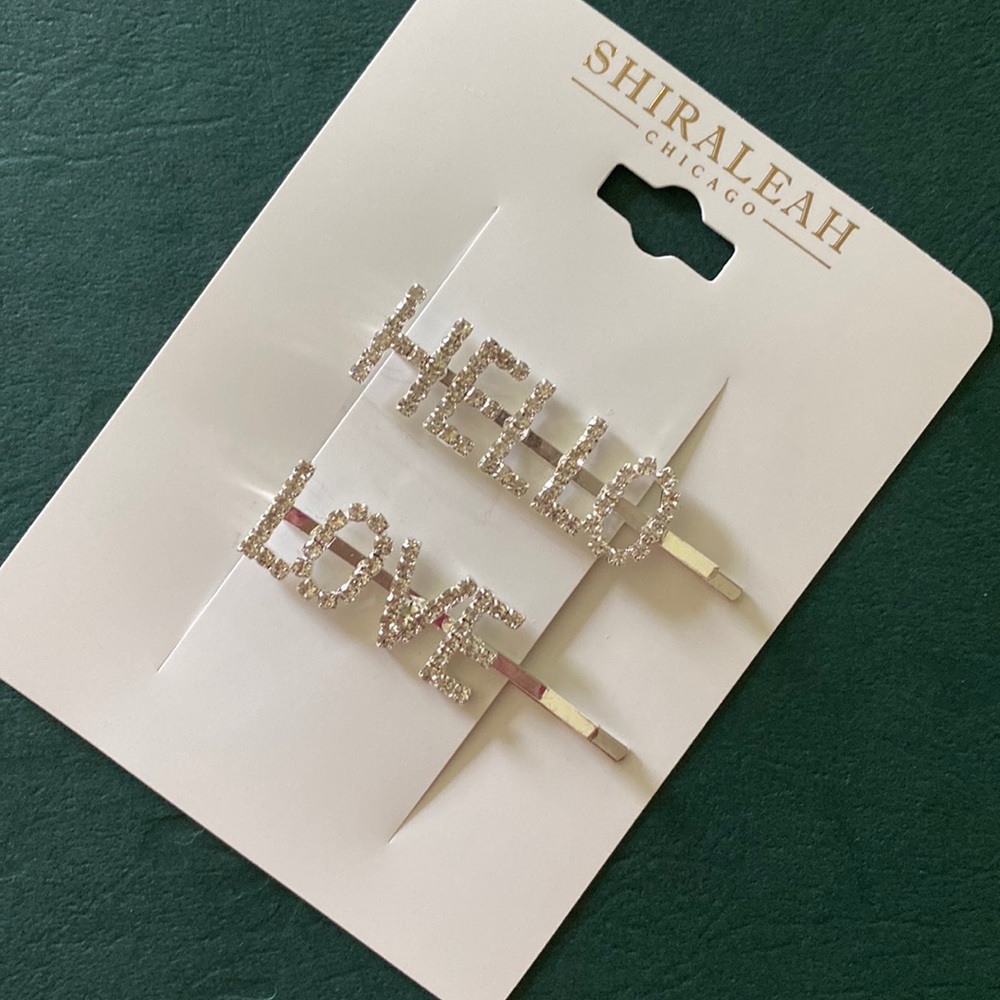 Shiraleah Chicago Silver Hair Pins